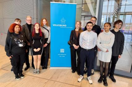 Gruppenbild im Bundestag