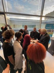 Treffen mit dem Bundespr&auml;sidenten Steinmeier