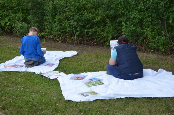 erstes Lesepicknick