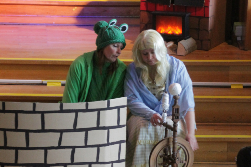 Ausschnitt vom M&auml;rchen "Die Bremer Stadtmusikanten"