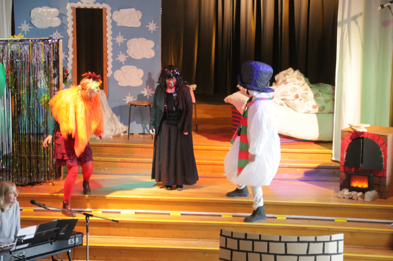 Ausschnitt vom M&auml;rchen "Die Bremer Stadtmusikanten"